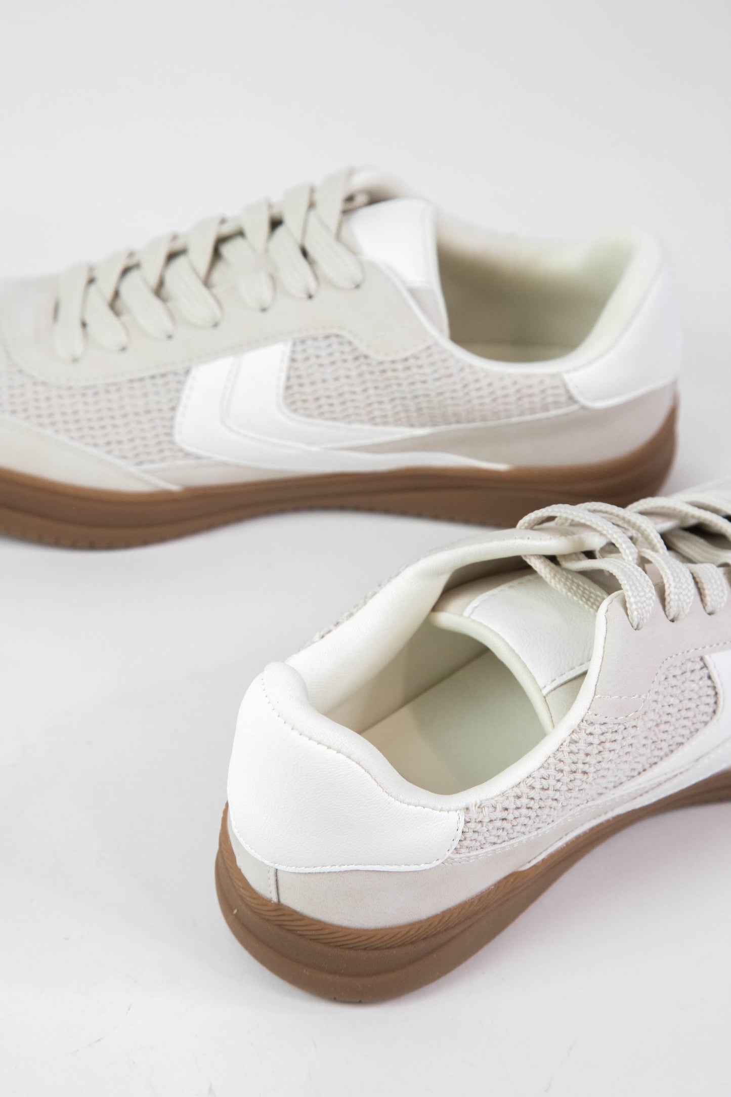  Danita Woven Side Retro Sneaker, Off White | DV By Dolce Vita