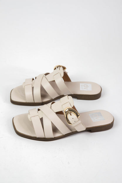  Medina Strappy Slide On Sandal, Ivory | DV By Dolce Vita