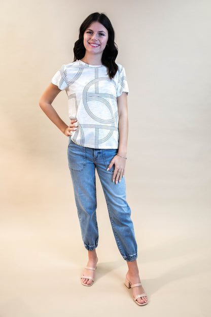 The Champ High Rise Jogger Jeans, Wings | Daze