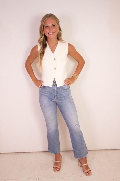  Soho Ankle Flare Jean, Be Mine Vintage | Daze