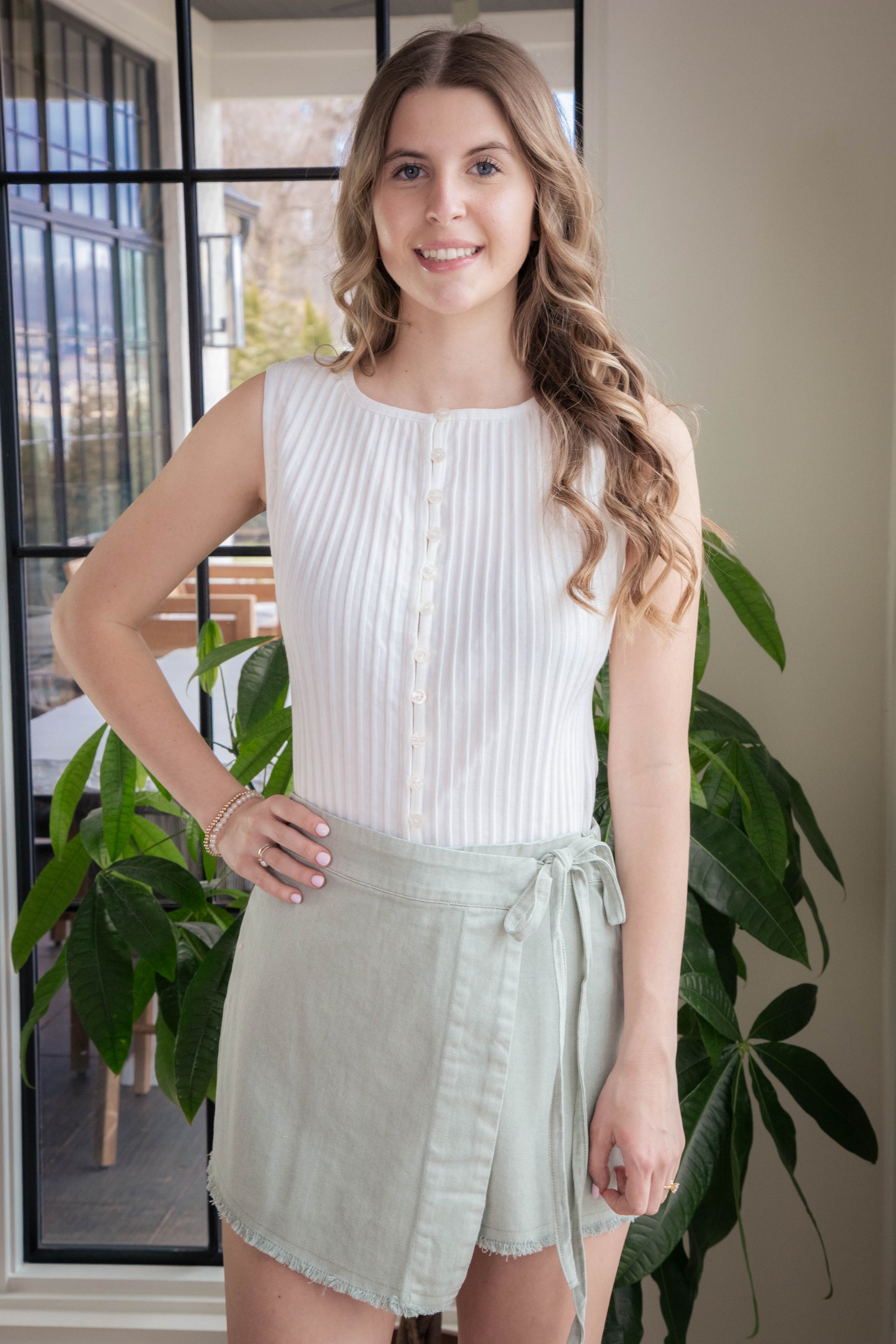  Tilly Vest, Ivory | Free People