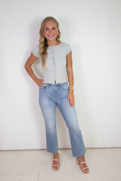  Soho Ankle Flare Jean, Be Mine Vintage | Daze