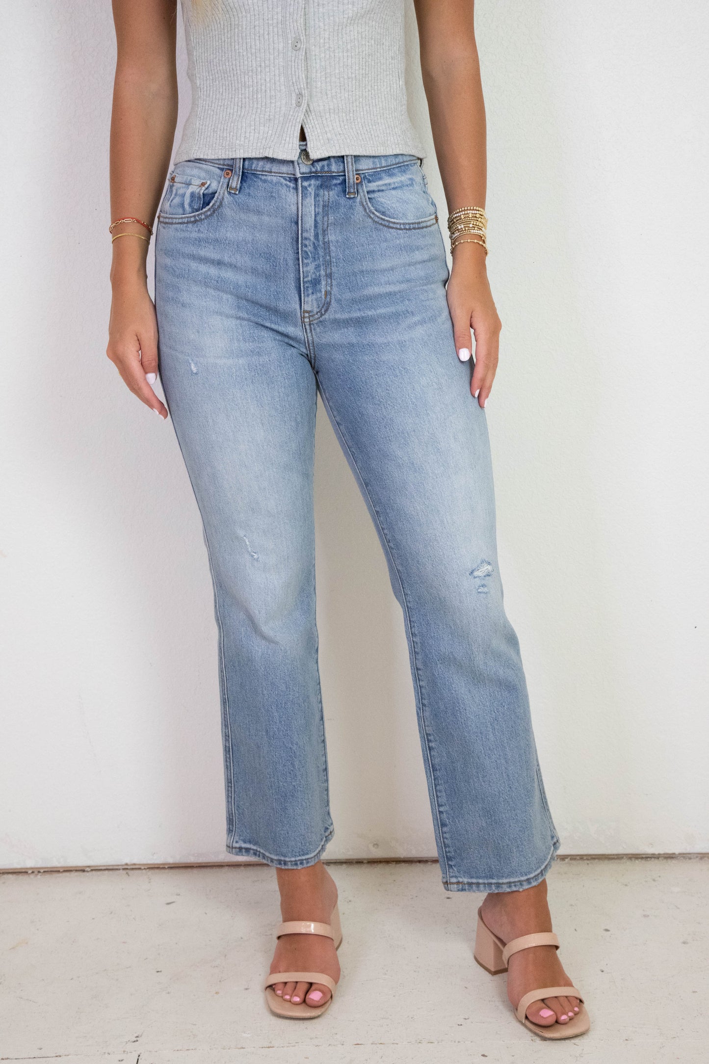  Soho Ankle Flare Jean, Be Mine Vintage | Daze