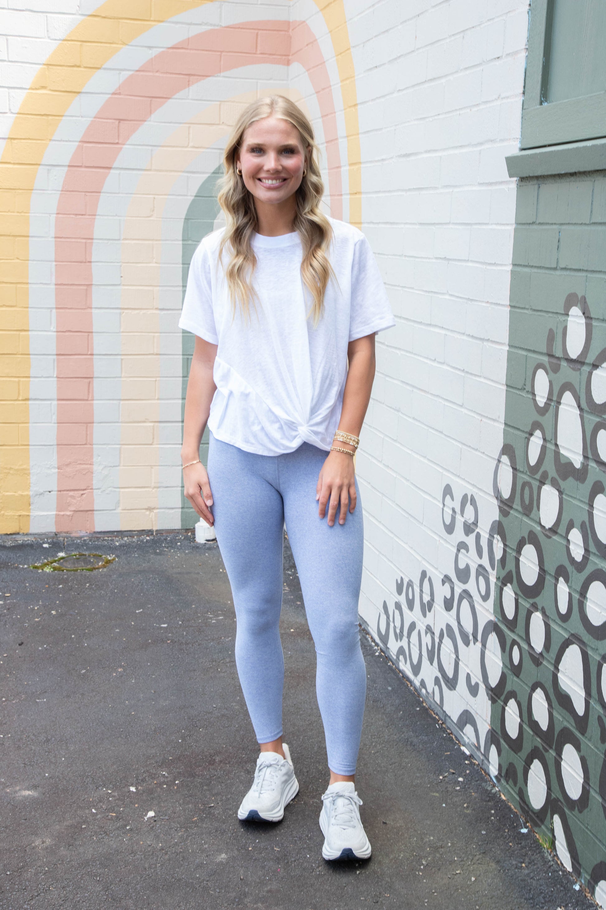  Solstice 7/8 Legging, Infinity Blue Heather | Z Supply