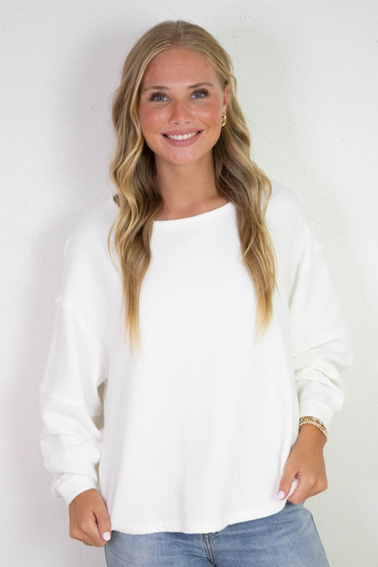  Total Eclipse Tee, Clean Ivory | Free People