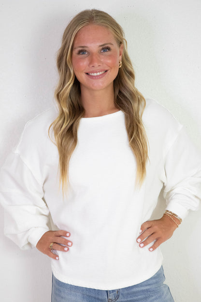  Total Eclipse Tee, Clean Ivory | Free People