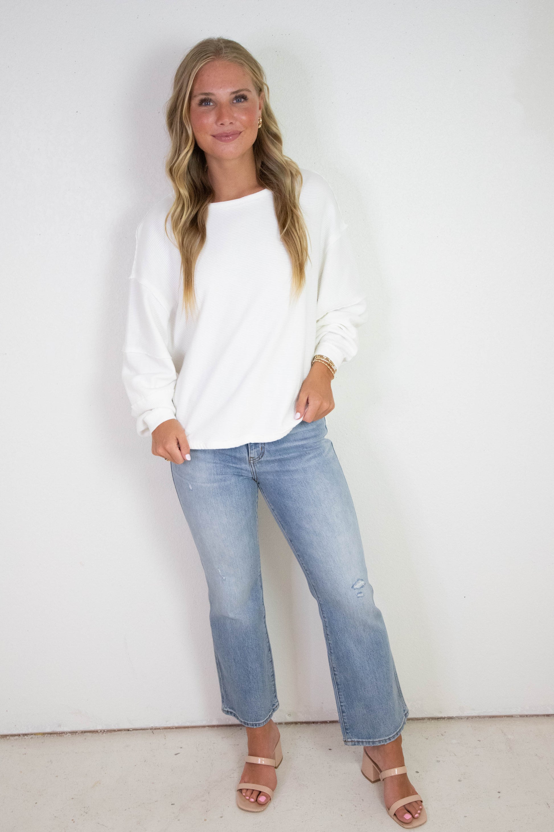  Total Eclipse Tee, Clean Ivory | Free People