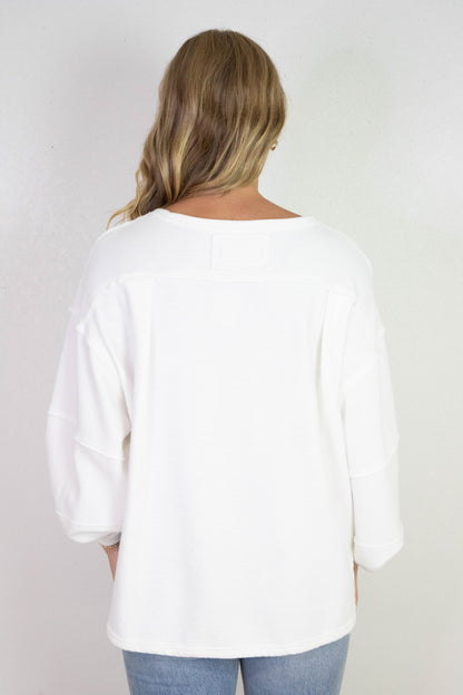  Total Eclipse Tee, Clean Ivory | Free People