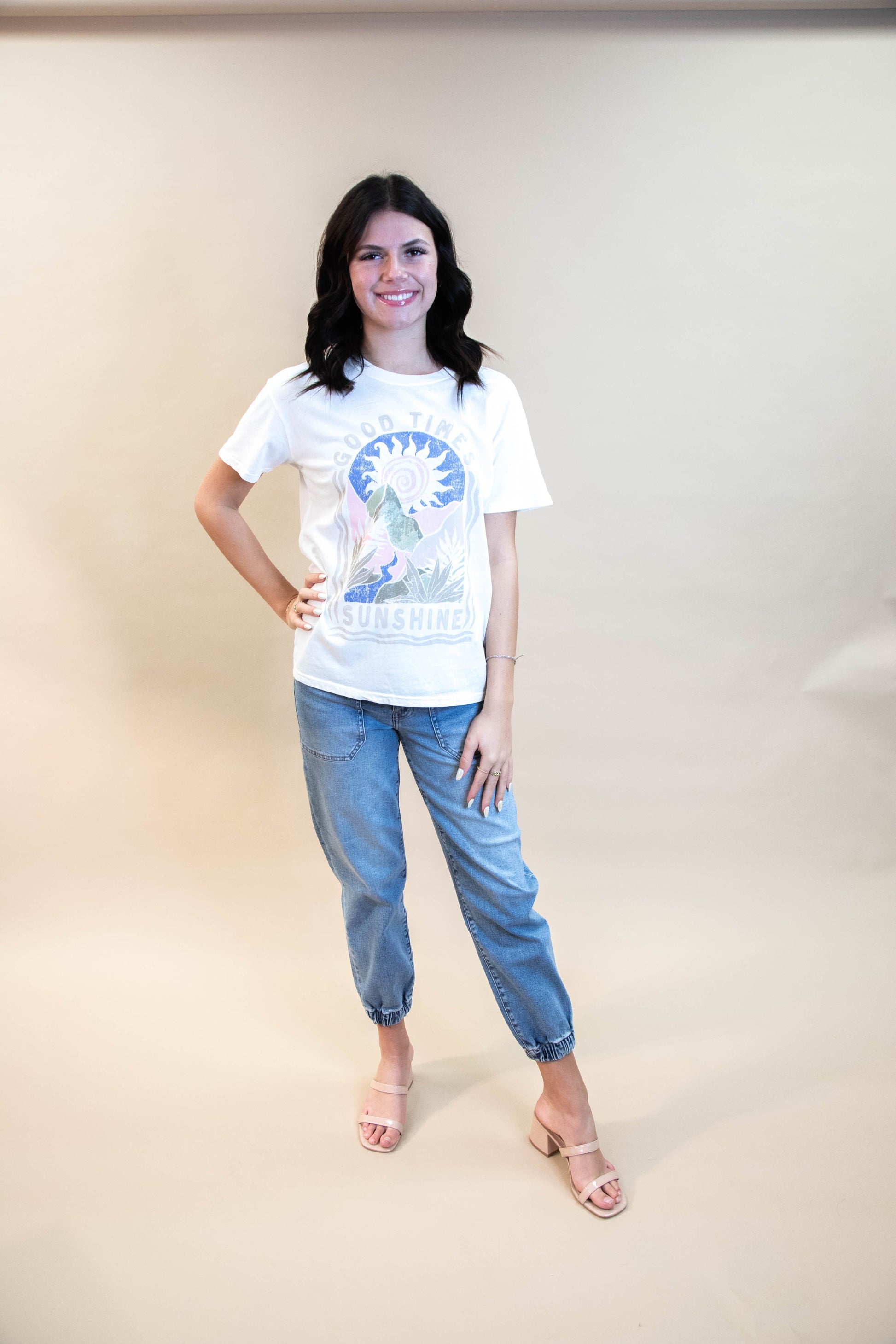  The Champ High Rise Jogger Jeans, Wings | Daze