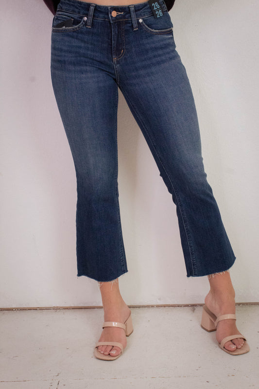  Suki Kick Flare Jean, Indigo | Silver Jeans Co