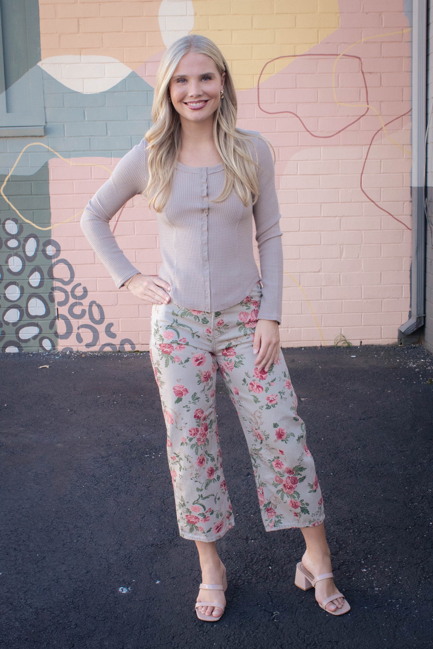  Deep Trance Printed Pant, Wallpaper Floral | Free People