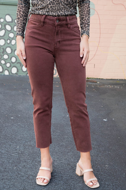  Cadence 90's Straight Crop Jeans, Chicory | Sanctuary