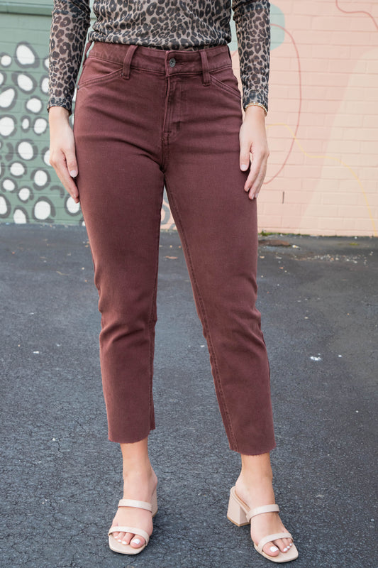  Cadence 90's Straight Crop Jeans, Chicory | Sanctuary