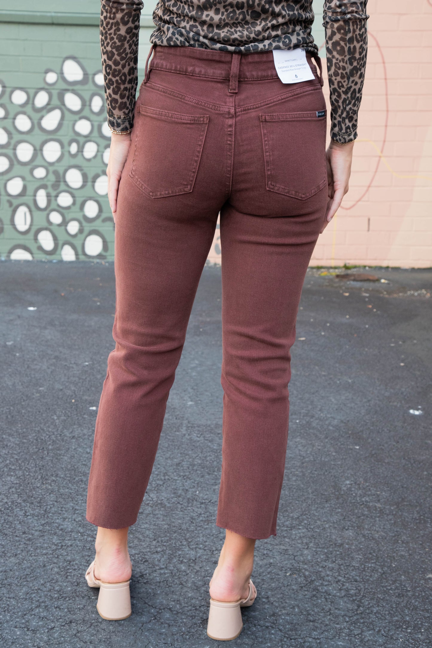  Cadence 90's Straight Crop Jeans, Chicory | Sanctuary