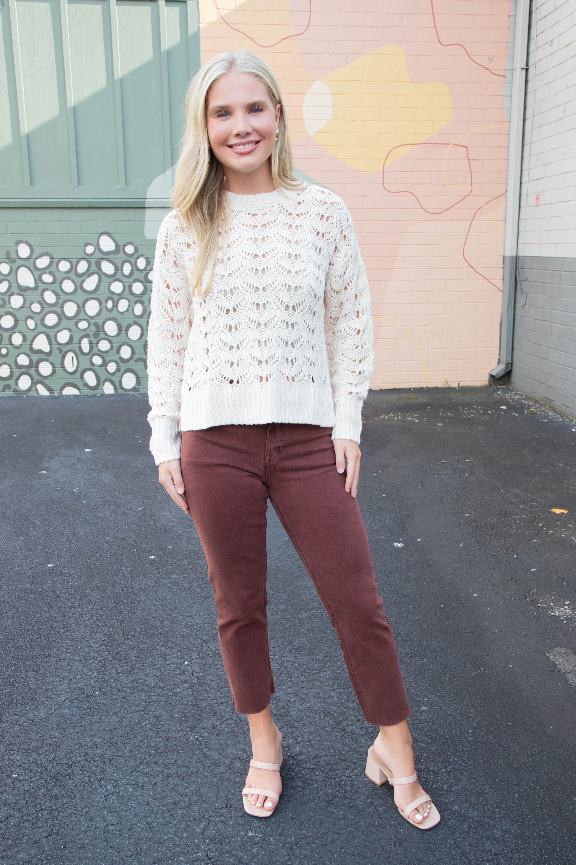  Cadence 90's Straight Crop Jeans, Chicory | Sanctuary