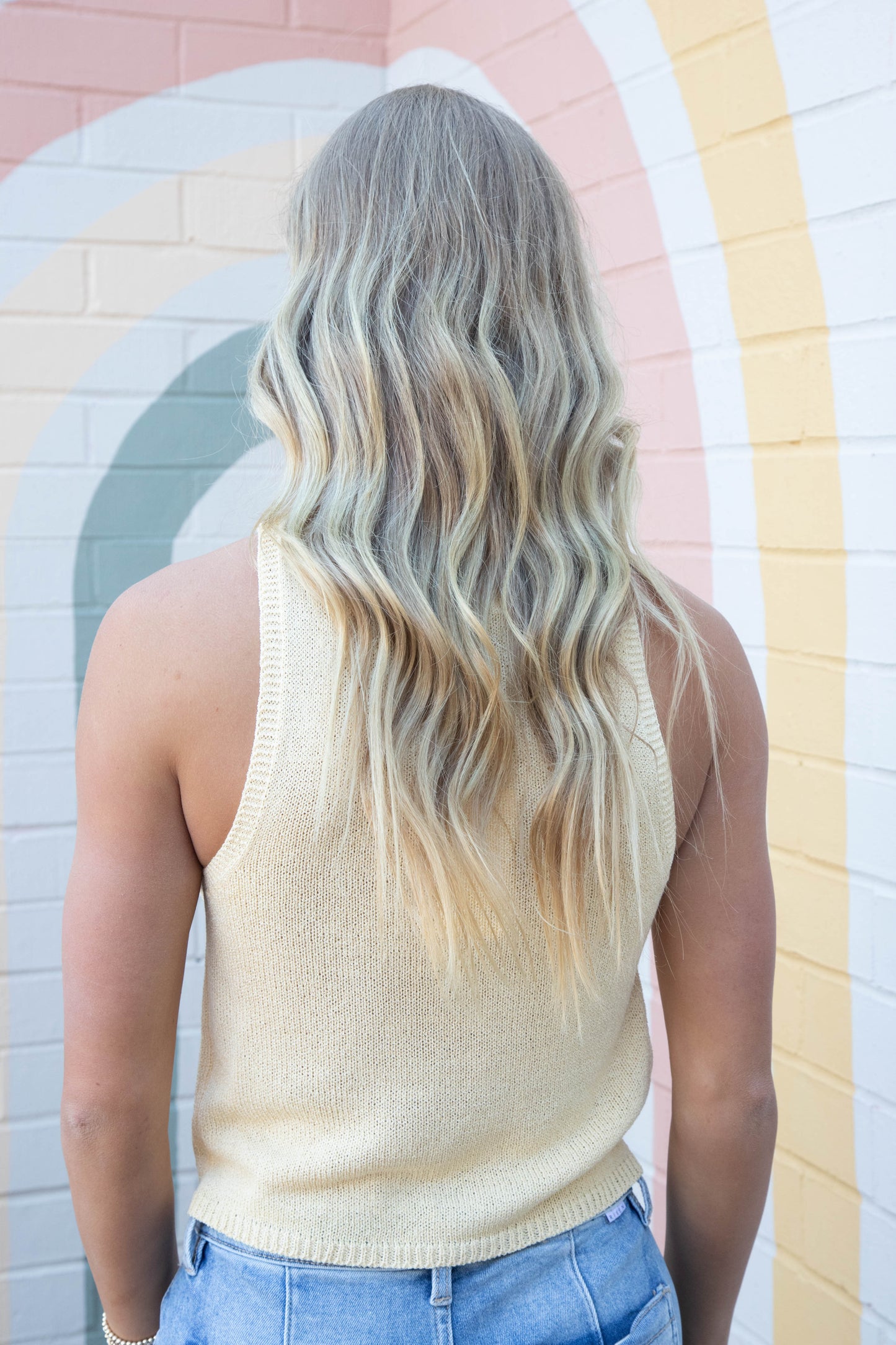  Sterling Sweater Tank, Lemon | Sadie & Sage