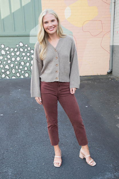 Cadence 90's Straight Crop Jeans, Chicory | Sanctuary