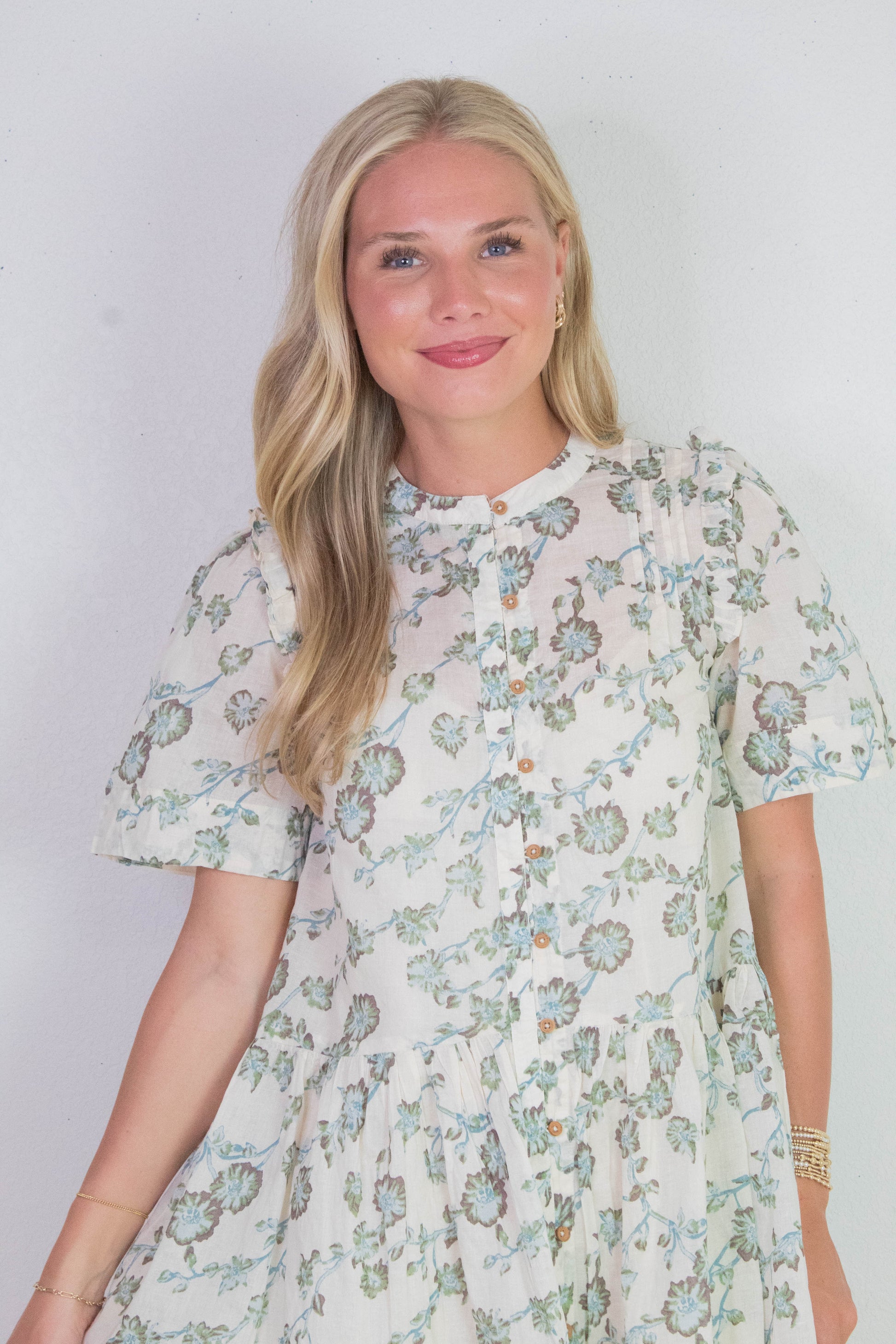  Bella Mae Midi Dress, Tea Combo | Free People