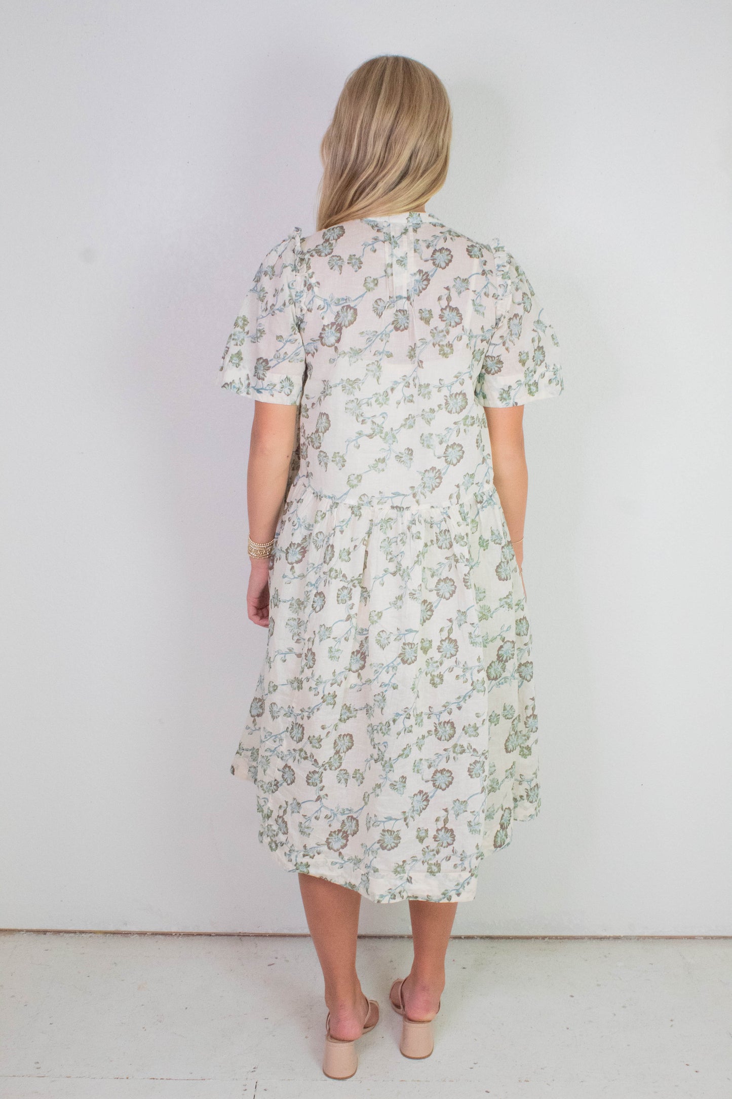  Bella Mae Midi Dress, Tea Combo | Free People