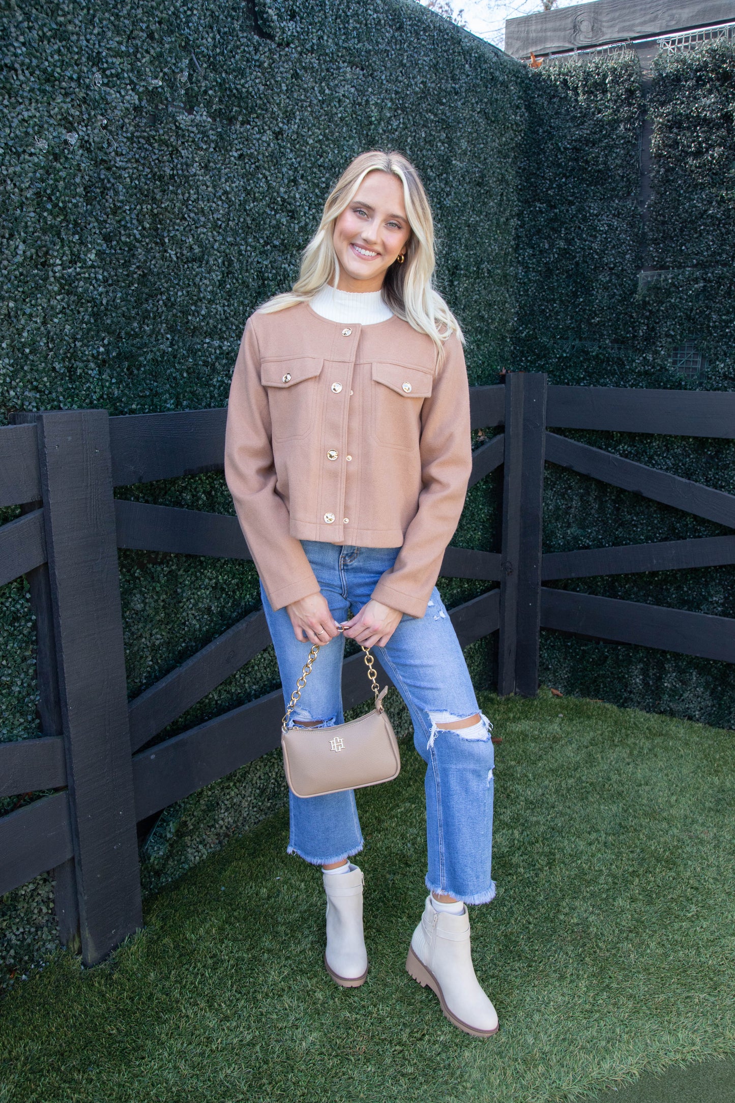  Kori Structured Jacket, Camel