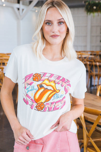  Rolling Stones Tumbling Dice Tour Tee, Stone Vintage | Daydreamer
