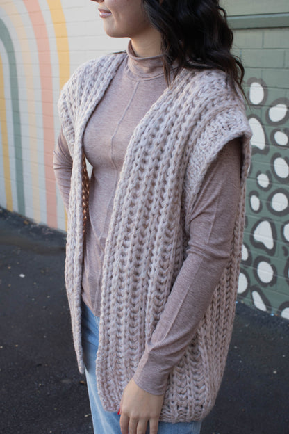  Sedona Exposed Seam Top, Heather Feather | Sanctuary