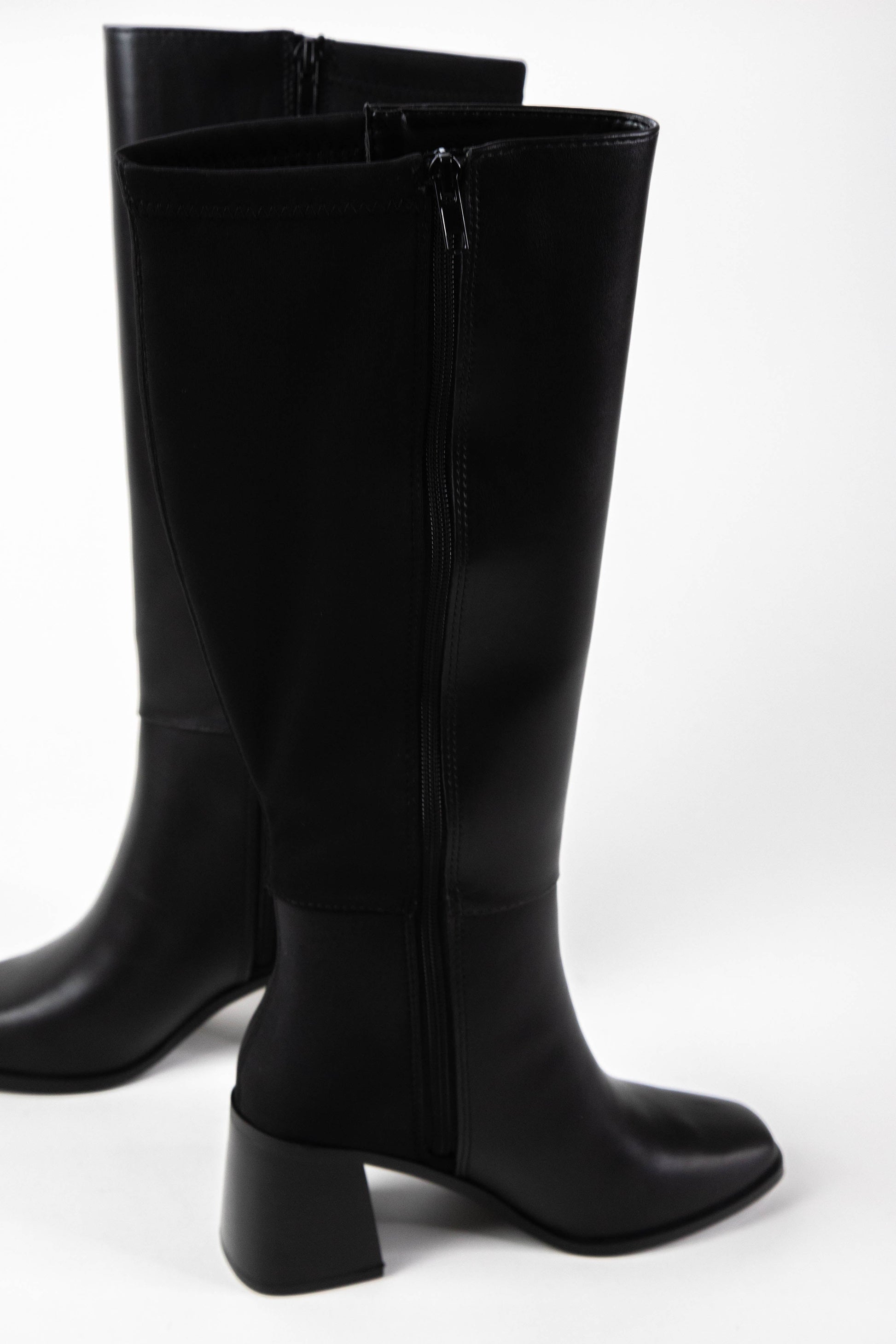  Dahlia Tall Dress Boot, Black