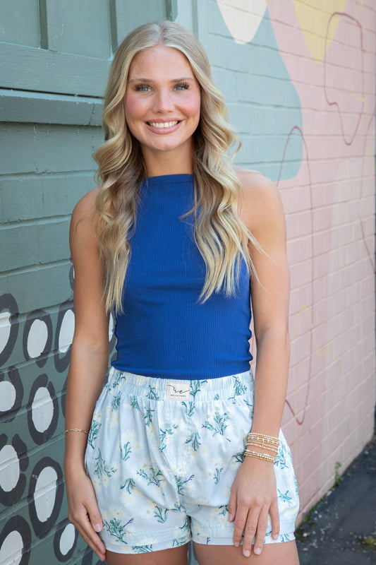  Day To Day Floral Boxer, Chambray Combo | Free People