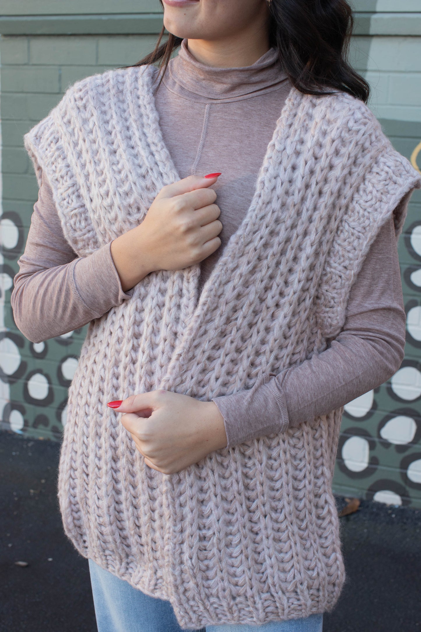  Sedona Exposed Seam Top, Heather Feather | Sanctuary