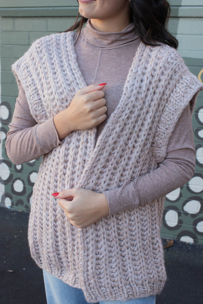 Sedona Exposed Seam Top, Heather Feather | Sanctuary