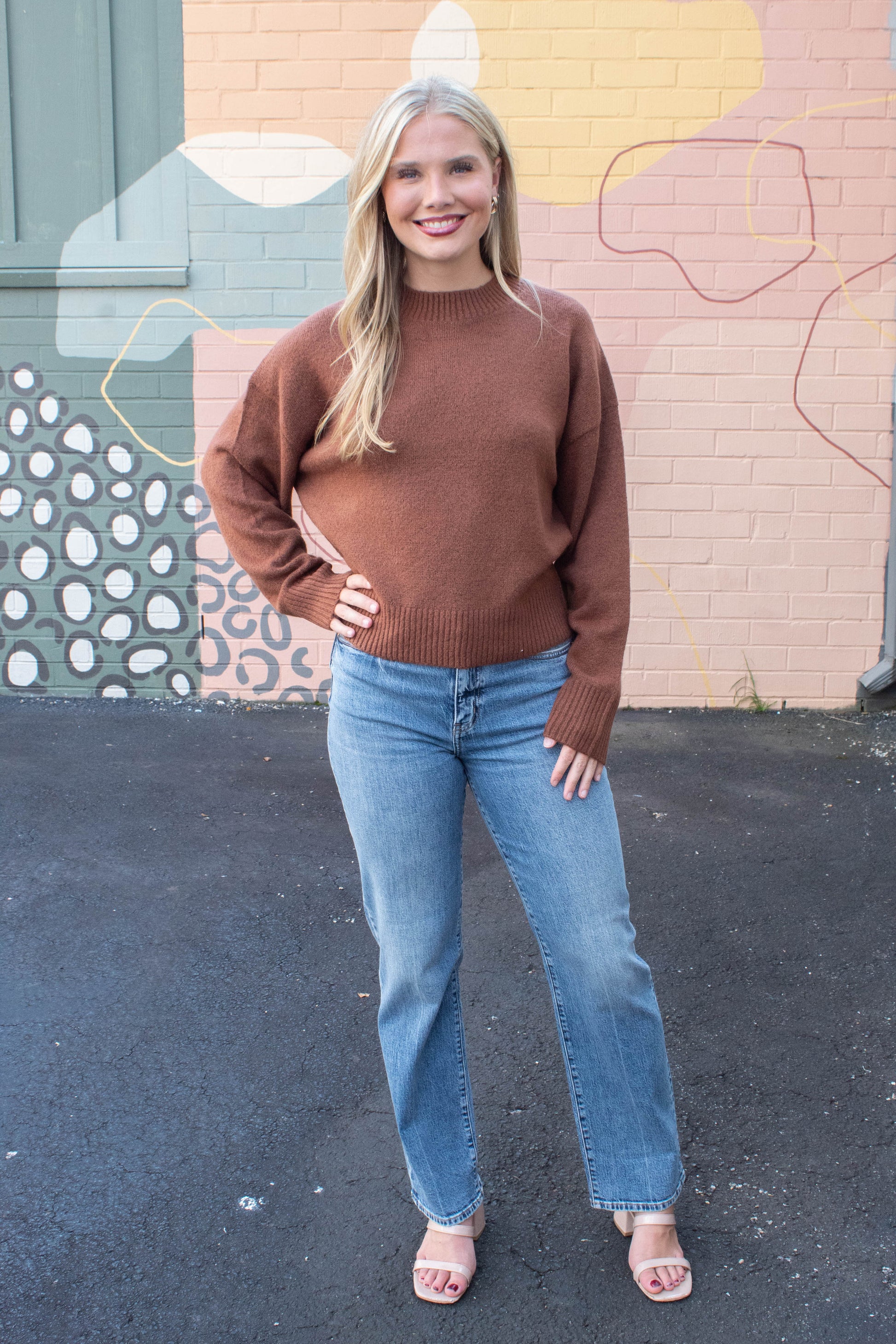  Sundaze High Rise Vintage Straight Jean, Brooklyn | Daze