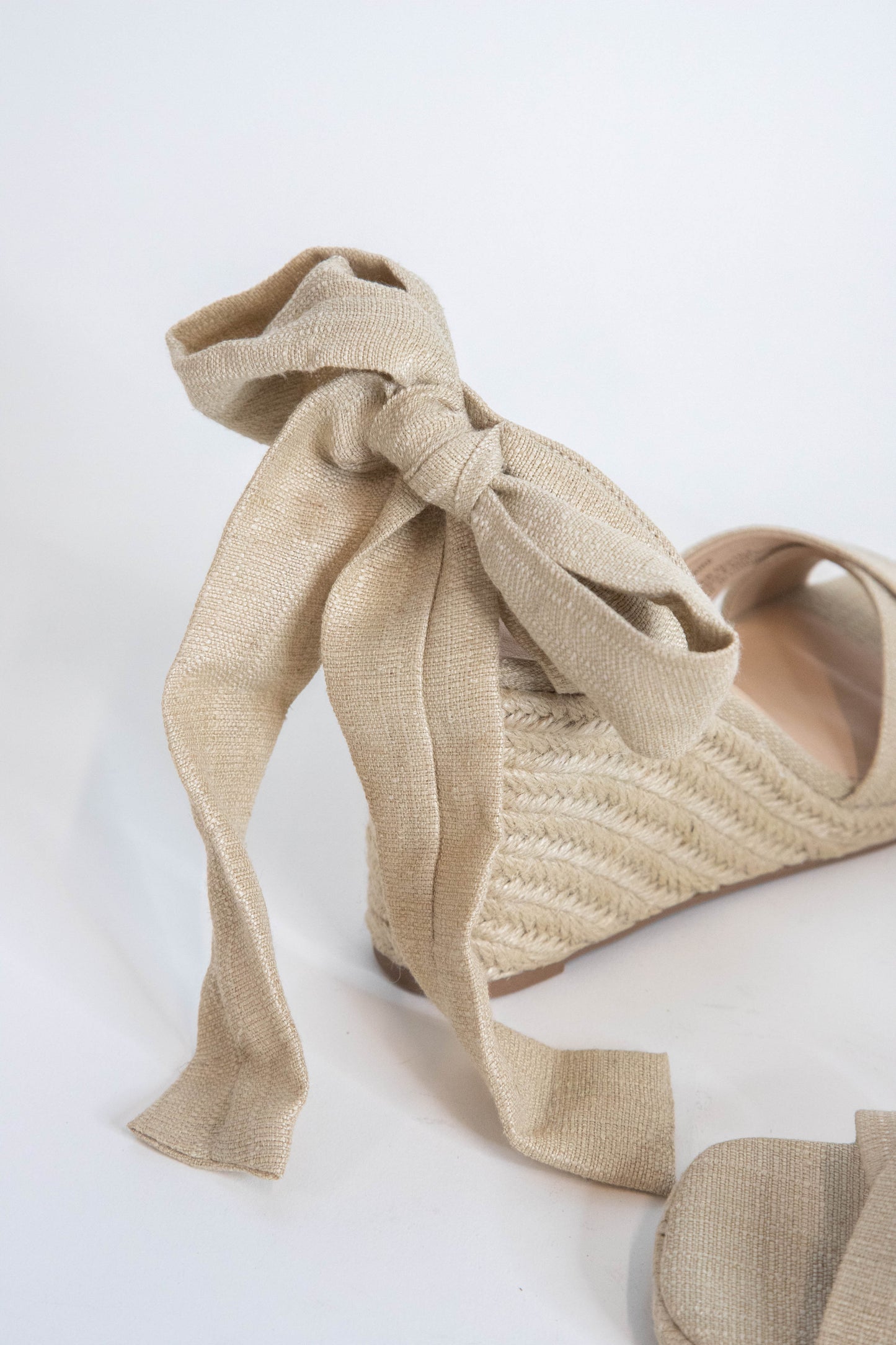  Bonaire Ankle Wrap Jute Wedge, Natural | Coconuts By Matisse