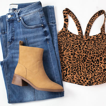  All Clear Leopard Cami, Toasted Almond | Free People