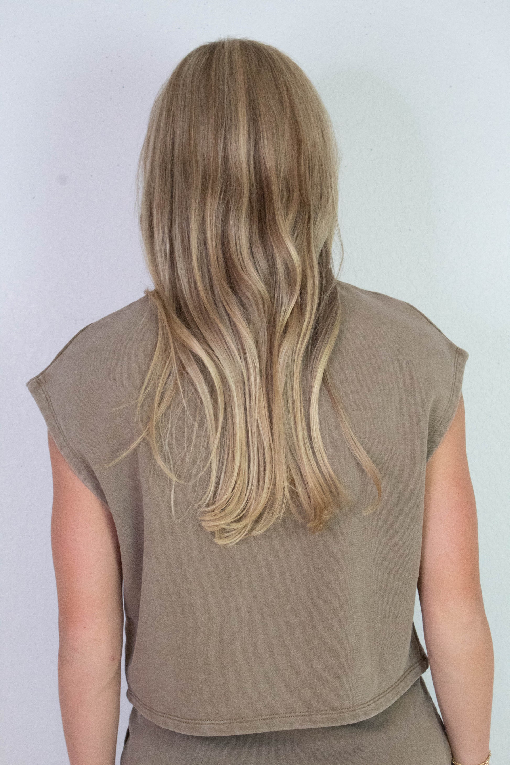  Little Games Terry Knit Top, Washed Taupe | Sadie & Sage