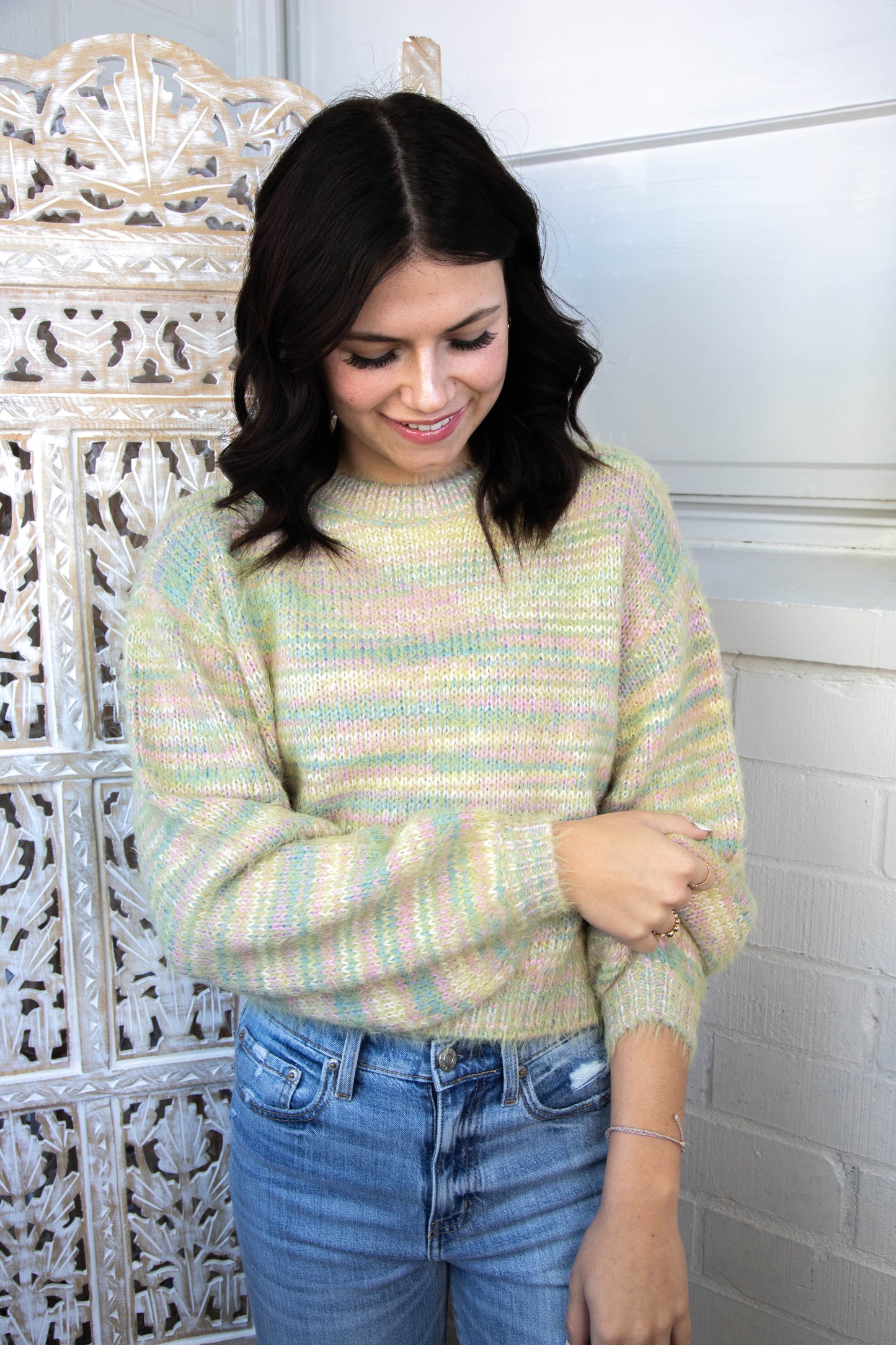  Colette Sweater, Multi | Steve Madden
