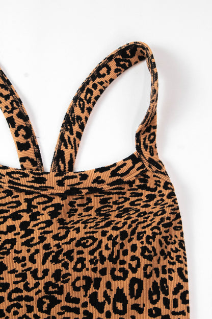  All Clear Leopard Cami, Toasted Almond | Free People