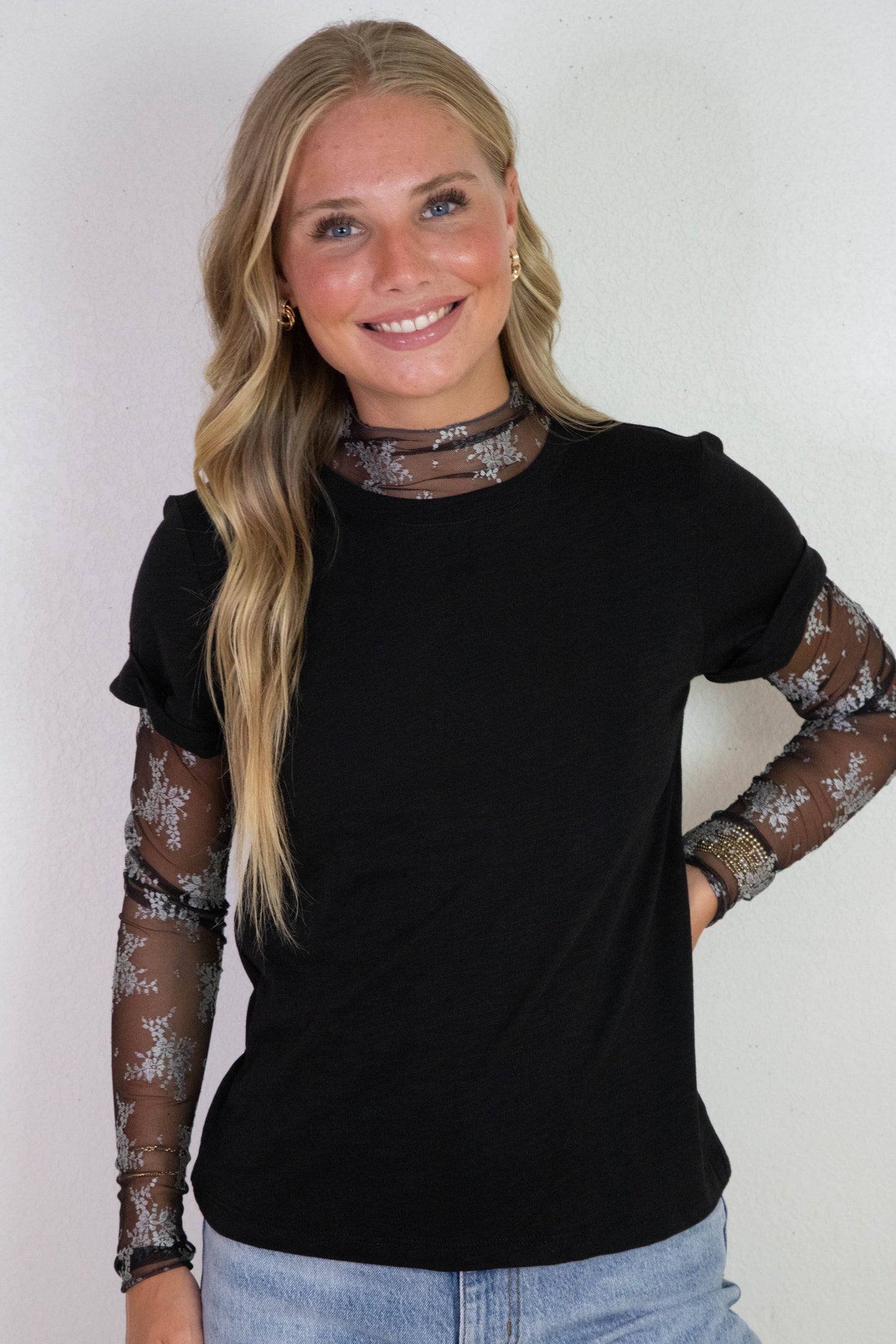  Margo Perfect Tee Remix, Black | Sanctuary