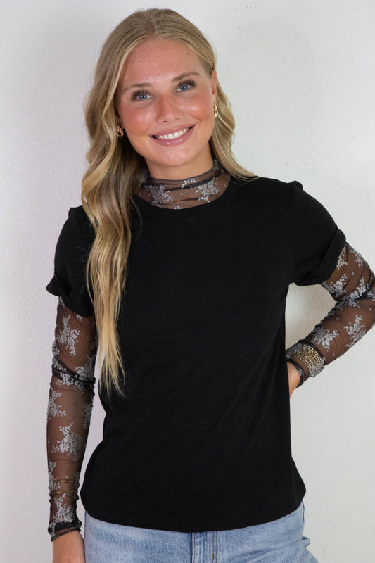  Margo Perfect Tee Remix, Black | Sanctuary