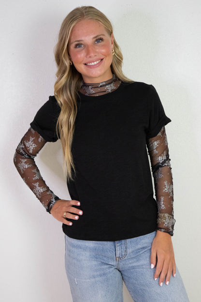  Margo Perfect Tee Remix, Black | Sanctuary