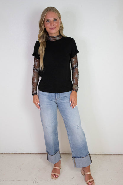  Margo Perfect Tee Remix, Black | Sanctuary