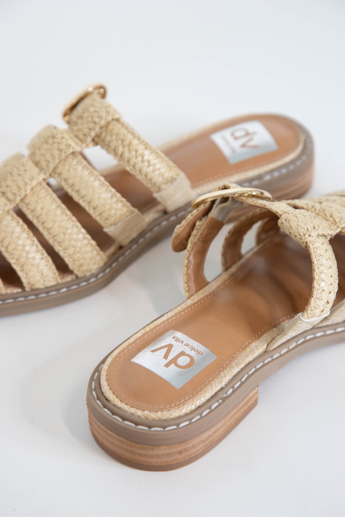  Fyona Fisherman Style Sandal, Raffia | DV By Dolce Vita