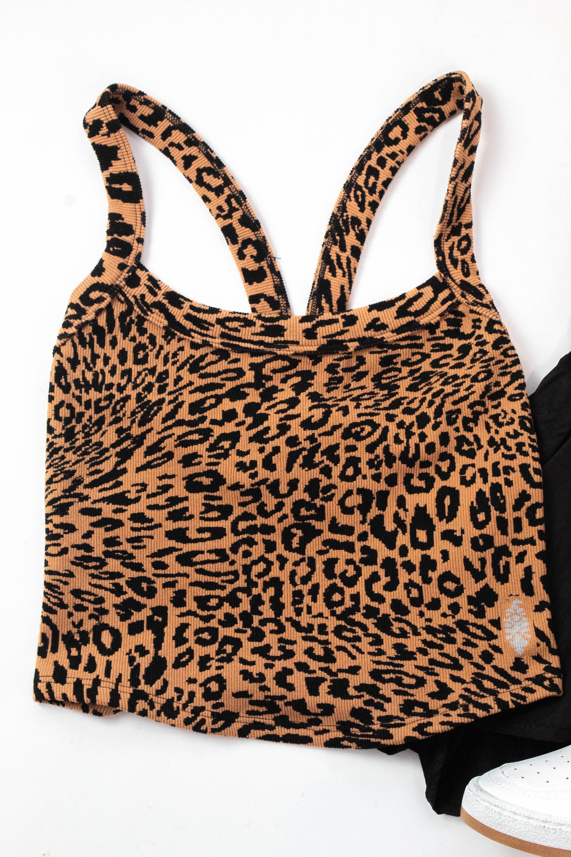  All Clear Leopard Cami, Toasted Almond | Free People