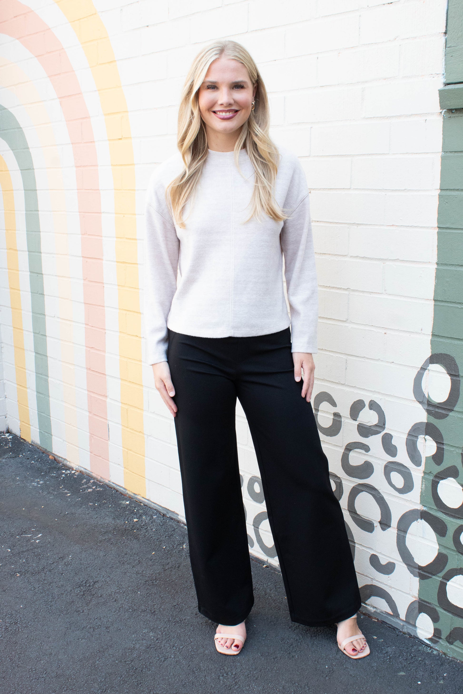  Into The Woods Cozy Top, Heather Pearl | Sanctuary