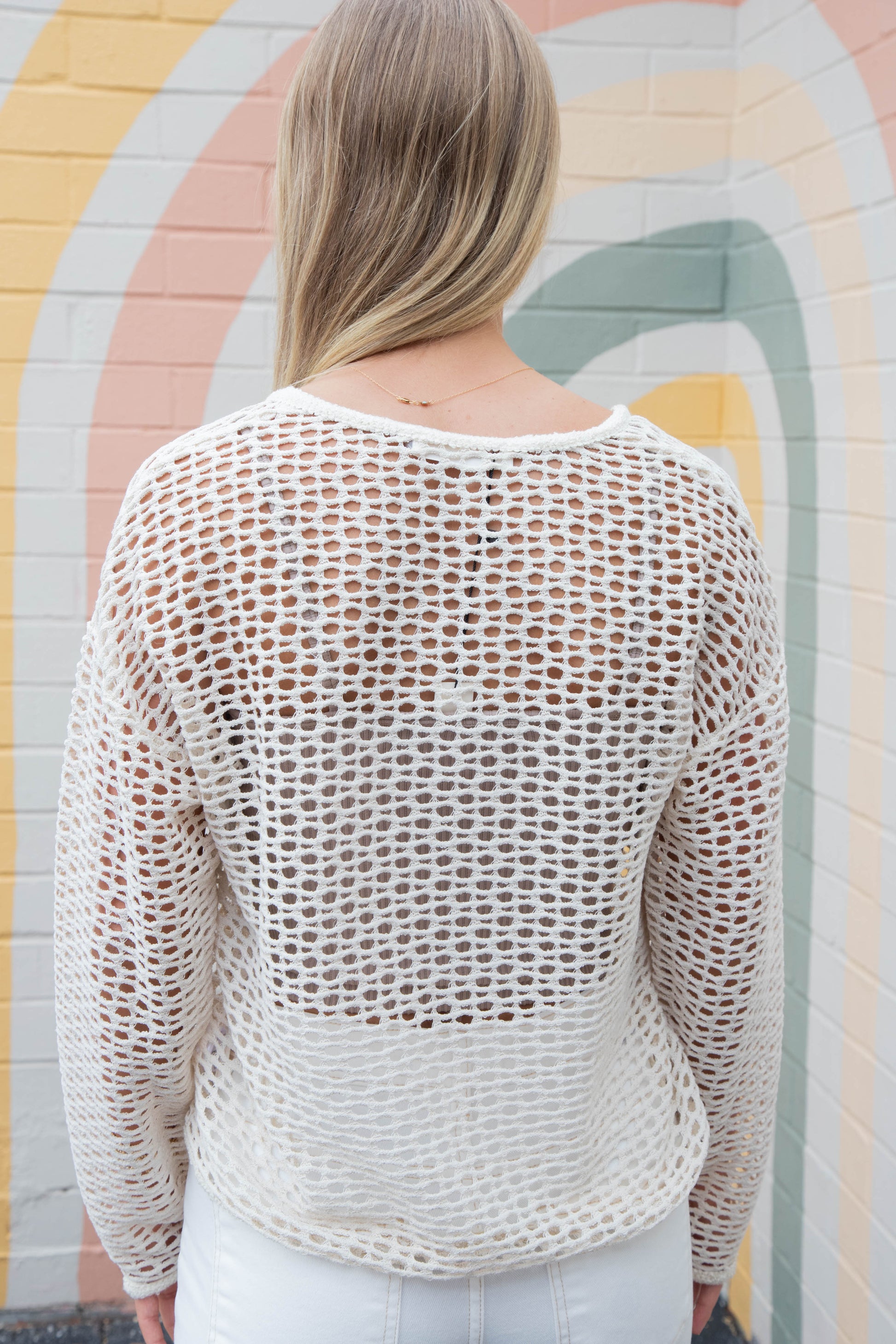  Adelaide Ribbed Crop Cami, Mushroom