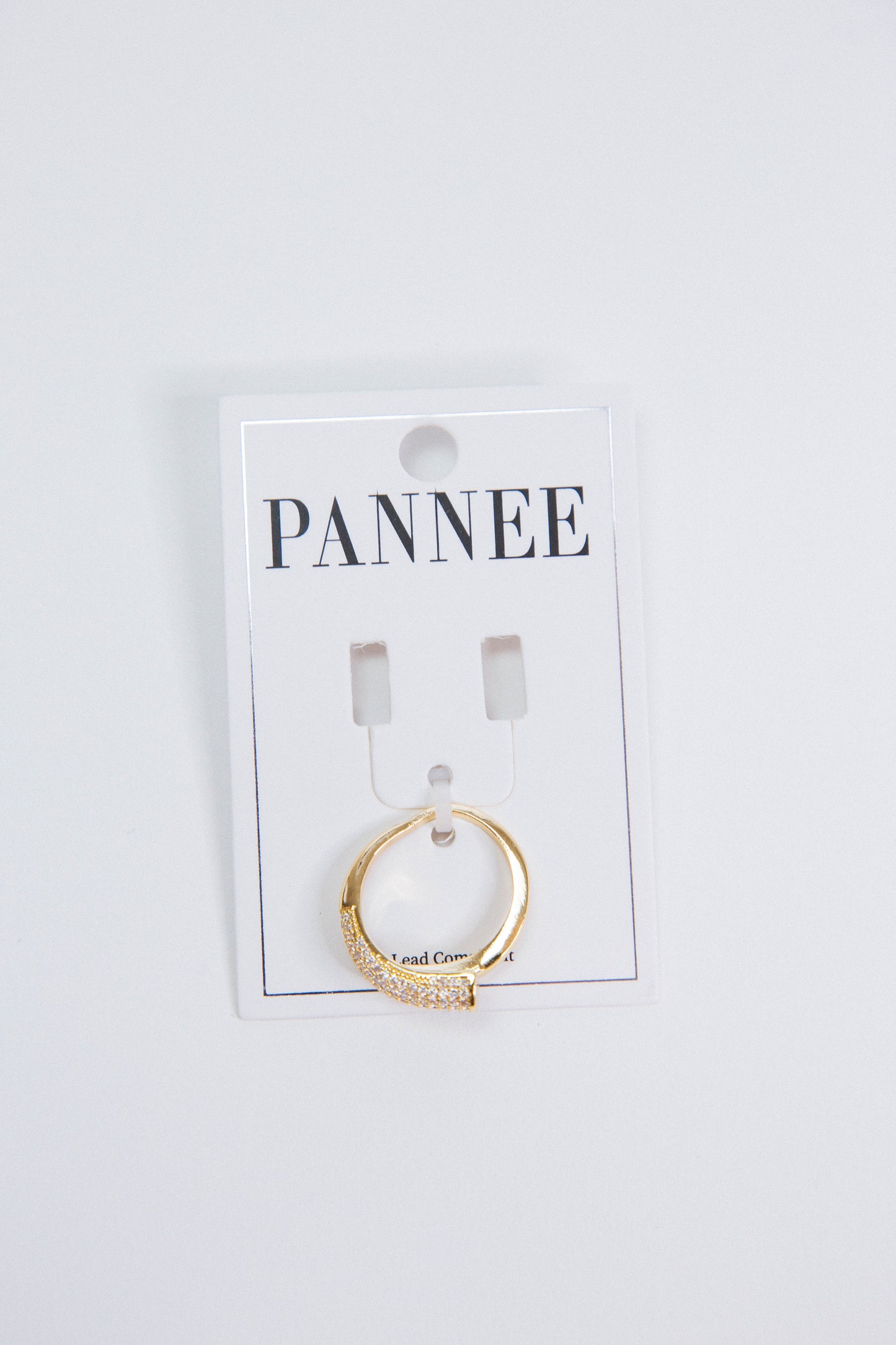  Golden Glow Twisted Ring, Gold