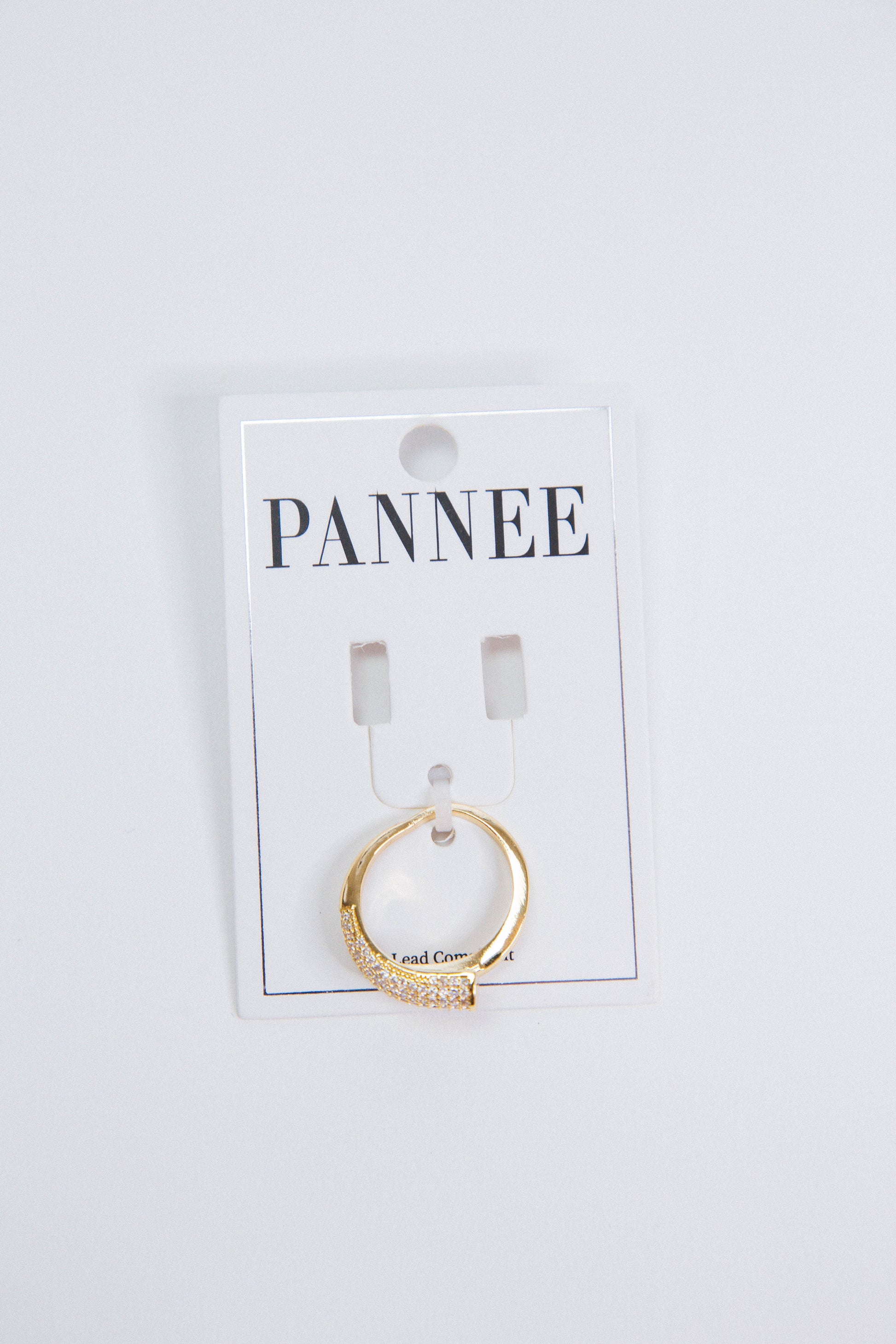  Golden Glow Twisted Ring, Gold