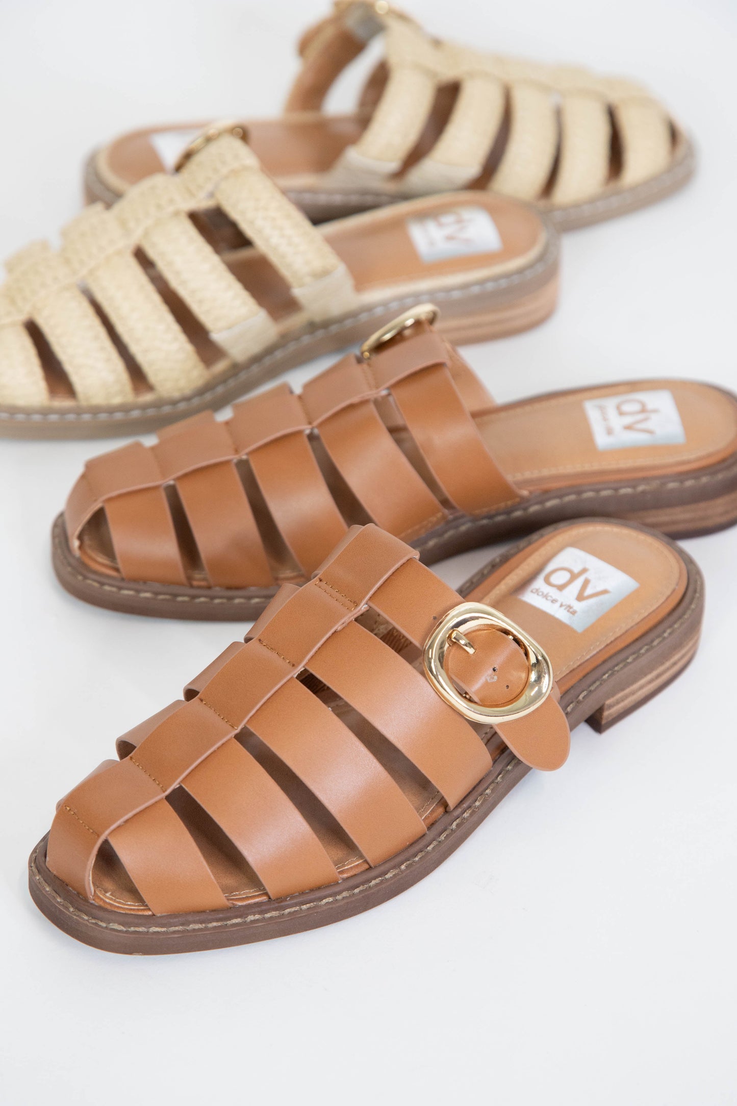  Fyona Fisherman Style Sandal, Raffia | DV By Dolce Vita