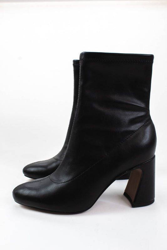  Thiva Block Heel Dress Bootie, Black