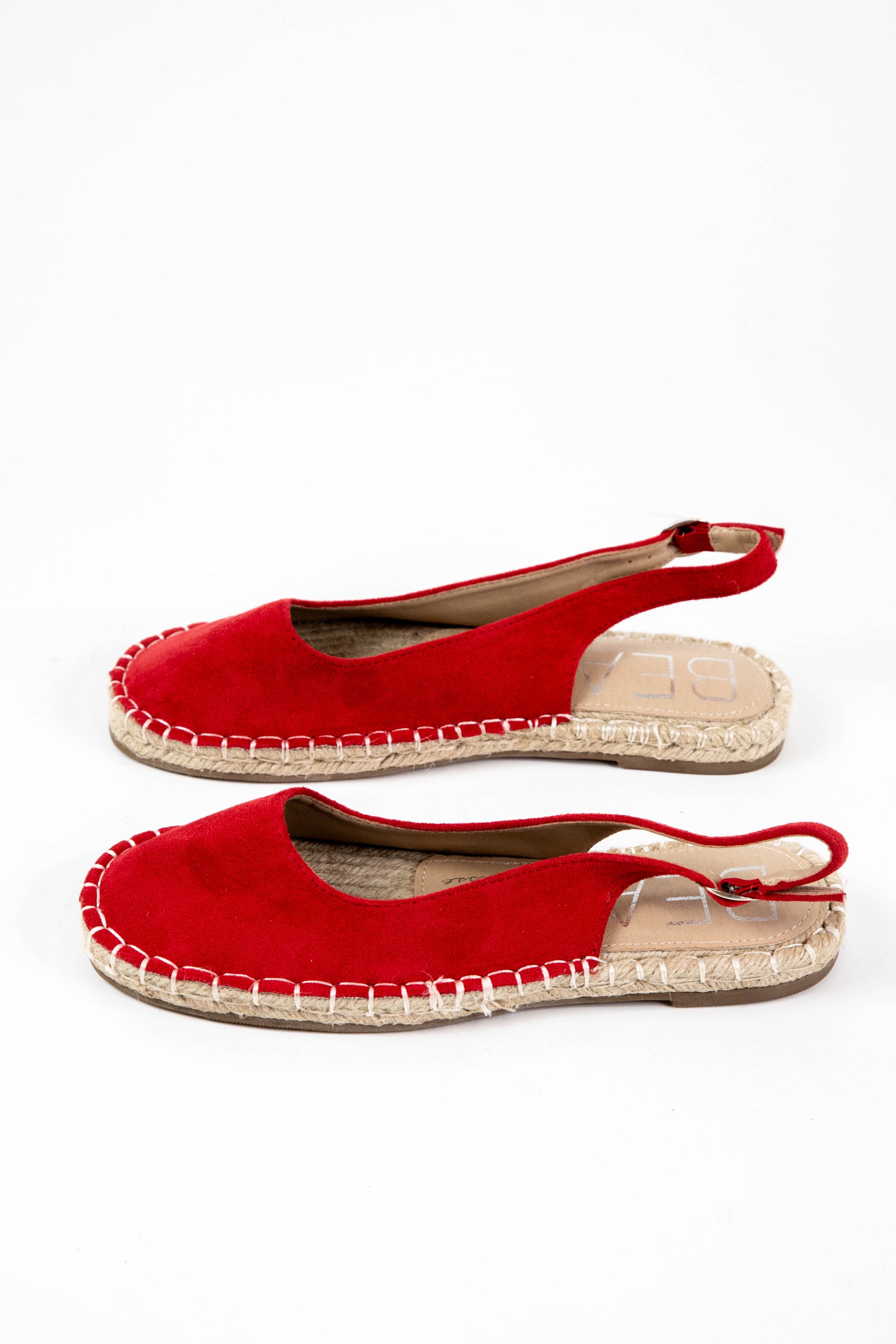  Juliet Espadrille Slingback Flat, Red | Beach By Matisse