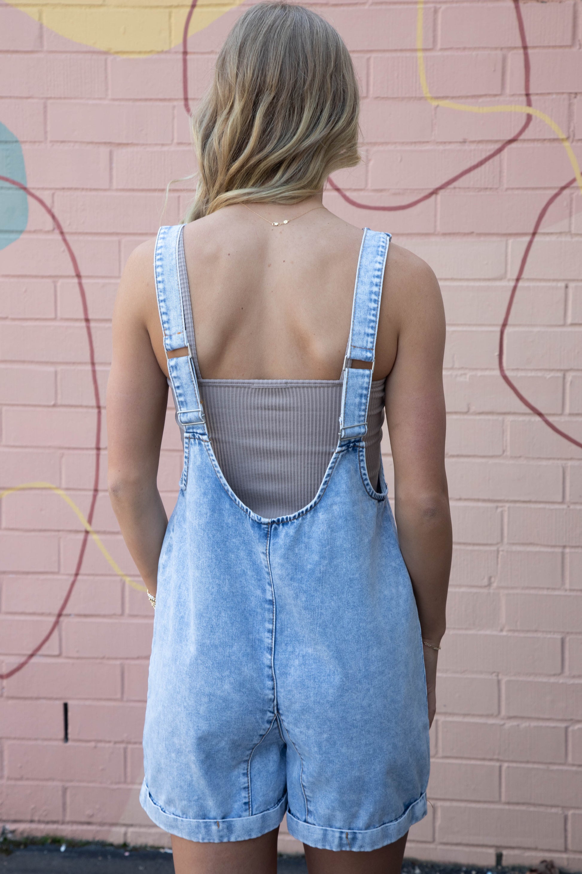  Adelaide Ribbed Crop Cami, Mushroom